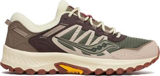 Saucony Grid Peak Shoes Green, Brown, Olive Green Olive Brown, 4/5 UK
