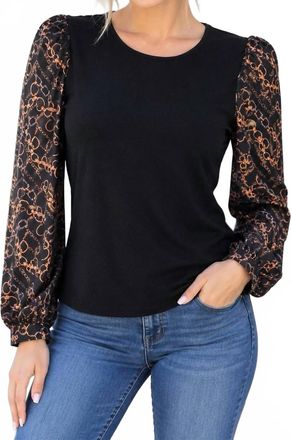 Elie Tahari Knit Top In Multicolor