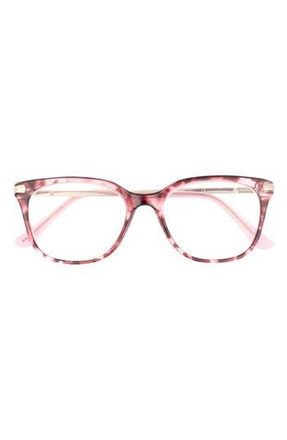 Cole Haan Combo Core 51mm Cat Eye Reading Glasses in Pink Demi at Nordstrom Rack, Size +1.50