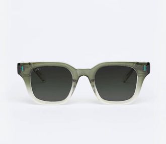 TIWI Womens Lio Square Sunglasses In Green