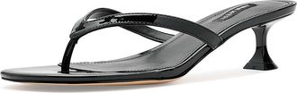 Nine West Cruise Womens Dress Sandals Black Patent : 7.5 M, Faux Leather