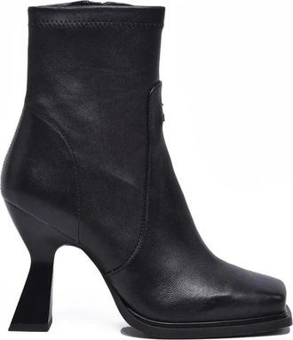 Patrizia Pepe Ankle Boot 10cm Heel - Black