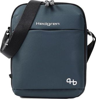 Hedgren Walk Cross Body Handbags City Blue, Polyester