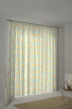 Adam Vorhang »Balloons« Kräuselband 1 Stk. tlg. aus 100% Bio-Baumwolle