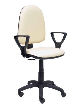Piqueras y Crespo Piqueras Y Crespo - Silla A&yacute;na Similpiel Crema Con Brazos