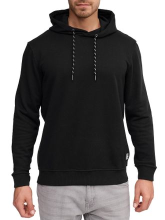 Indicode Sweatshirt INDICODE INFenja, Herren, Gr. XXL, schwarz, Sweatware, Obermaterial: 60% Baumwolle, 40% Polyester, unifarben, regular fit normal, Rundhals,