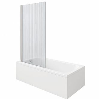Duravit Ba&ntilde;era Derecha Duravit D-code 1700x700mm + Mampara De Ba&ntilde;era Izquierda Aurys Raywall Cromo