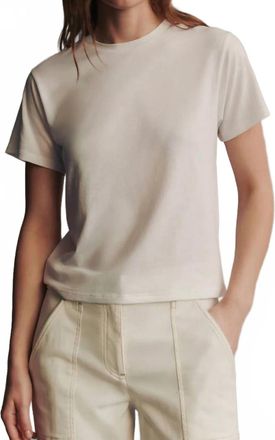 TWP His Tee In White