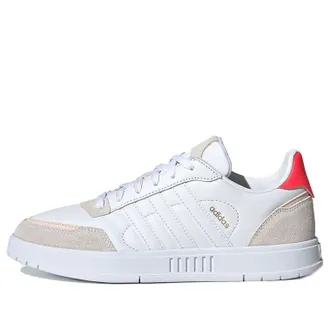 adidas (WMNS) adidas Courtmaster White Signal Pink FW9363