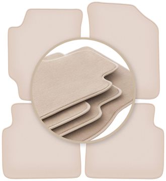 OEM Alfombrillas Beige Premium Para Hyundai Elantra Iii Sed&aacute;n 2000-20006