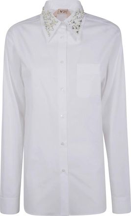N&deg;21 Dames, Blouses & Shirts, Wit, Maat: S