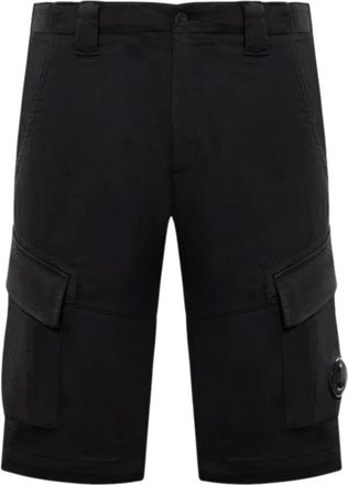 C.P. Company Hombre, Pantalones cortos, Negro, Talla: L
