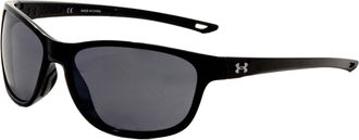 Under Armour Unisex 61 mm Black Sunglasses