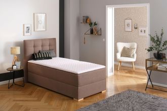 HOME AFFAIRE Boxbett »Olivet mit Bettkasten« in 4 Farben, 4 Breiten, 2 Matratzenarten, auch in Überlänge 220 cm