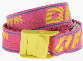 Off-white Fabric Belt with All-Over Monogram 30mm size One Size