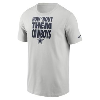 Nike Dallas Cowboys Essential Nike Mens NFL T-Shirt in Grey | N1990BB7RD-U7G