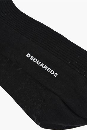 Dsquared2 Long Ribbed Wool-blend Socks size 44-45