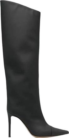 Generic Womens Patent Leather High Heel Boots Print Knee Popular Party Boots