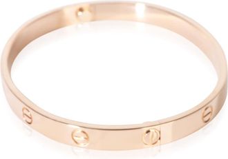 Cartier Pre-Owned Cartier Rose Gold Love Bracelet