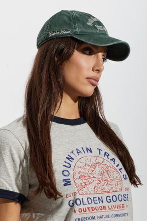 Golden Goose Baseball Cap, Unisex, Green