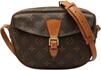 Louis Vuitton Pre-owned Cross Body Bags, female, Brown, Size: ONE SIZE Pre-owned Jeune Fille PM Monogram Shoulder Bag