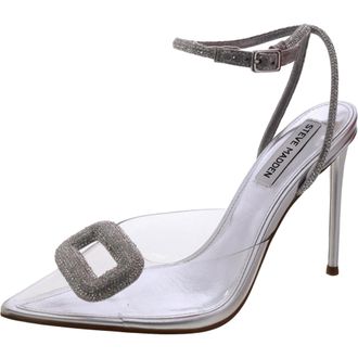 Steve Madden Vienna Pump Clear VIEN04S1-CLR Womens