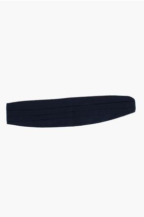 Corneliani Pleated Silk Cummerbund size Unica