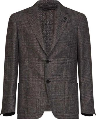 Lardini Jassen - Heren - Blazers - Bruin - M - Jassen