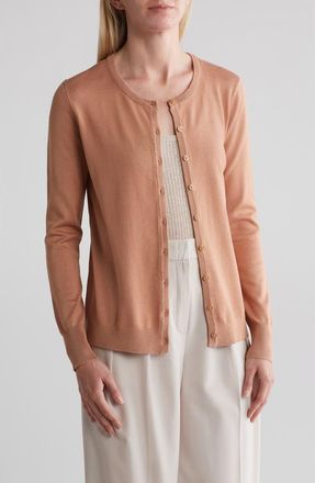 By Design Lightweight Garden Cardigan in Camel at Nordstrom Rack, Size X-Large