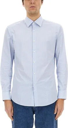 HUGO BOSS Striped Shirt-Uomo