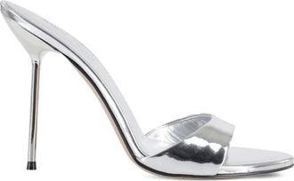 PARIS TEXAS Lidia Mule - Dames - Muiltjes - Grijs - 41 EU - Leer - Schoenen
