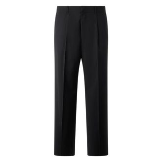 Slowear Suit Trousers, male, Black, Size: XL Virgin Wool Pants