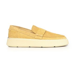 Barracuda Loafers, male, Yellow, Size: 8 1/2 US Suede Loafers