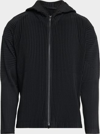 Homme Plissé Issey Miyake Mens Monthly Color June Hooded Jacket