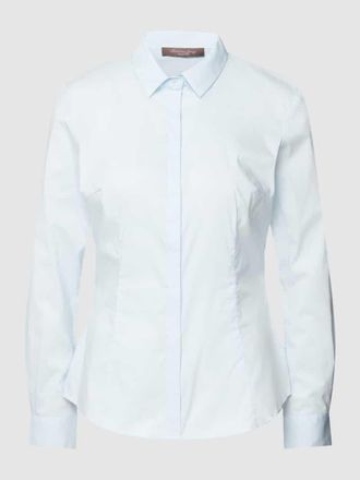 Christian Berg Hemdbluse mit Kentkragen in Hellblau, Gr&ouml;&szlig;e 46