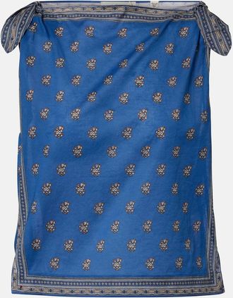 D&ocirc;en Amalia printed cotton top