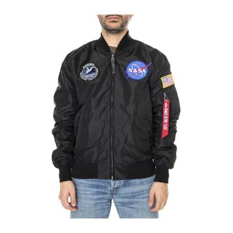 Alpha Industries Ma-1 TT Reversible Jacket - Heren - Bomber jackets - Zwart - S - Nylon - Jassen