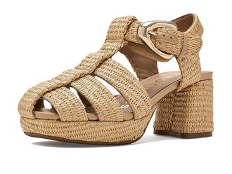 Aerosoles Soave Womens Dress Sandals Natural/Beige : 8.5 B - Medium, Faux Leather