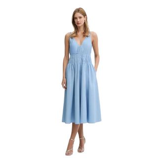 Pinko Mujer, Vestidos, Azul, Talla: L