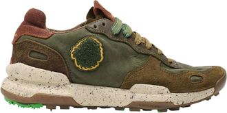 Satorisan Chacrona Premium - Heren - Sneakers - Groen - 41 EU - Katoen - Schoenen