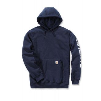Carhartt Work in Progress Sudadera Sleeve Logo Hooded Azul Marino T.xl - K288-472-xl