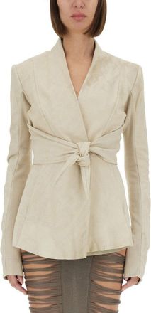 Rick Owens Tailored Lamb Leather Jacket