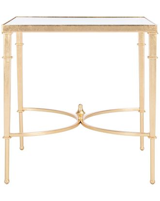 Safavieh Couture Mendez Gold Leaf Accent Table