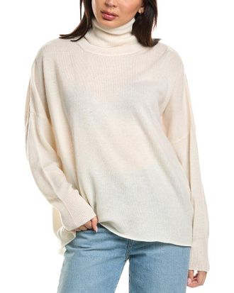 Brodie Textured Roll Neck Wool & Cashmere-Blend Sweater