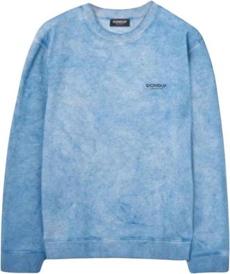 Dondup Stijlvolle Sweatshirt voor Mannen - Heren - Sweatshirts - Blauw - S - Hoodies & sweatvesten