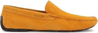 Kazar Heren su&egrave;de mocassins rijden mocs - Heren - Loafers - Bruin - 40 EU - Su&egrave;de - Schoenen