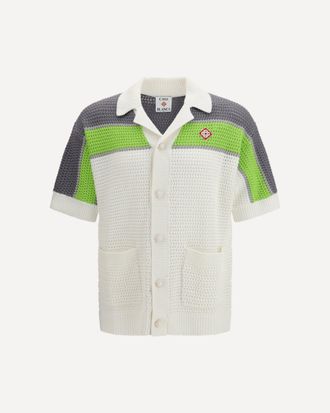 Casablanca Crochet Shirt Male S