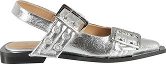 Ganni Slingback Ballet Flats