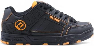 Globe Schoenen, Heren, Zwart, 43 1/2 EU, Leren Veterschoenen met Rubberen Zool