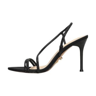 Twentyfourhaitch High Heel Sandals, female, Black, Size: 10 US High Heel Sandals